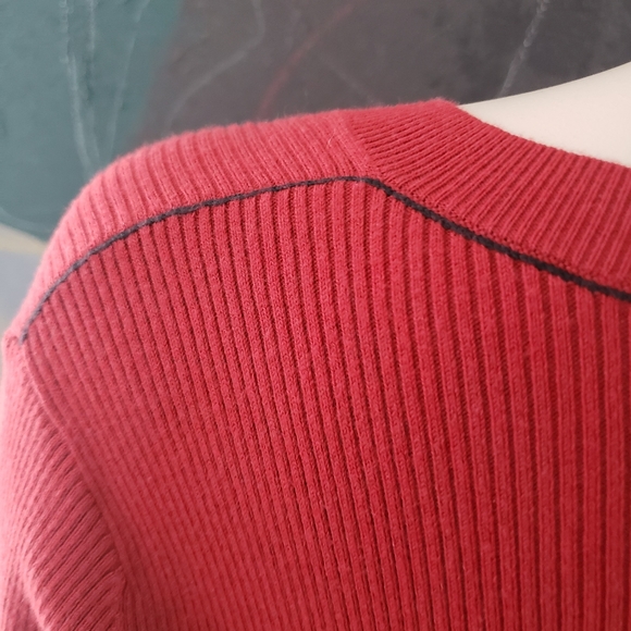 Jason Wu | NWOT V-neck Rib Knit Sweater - Picture 10 of 14